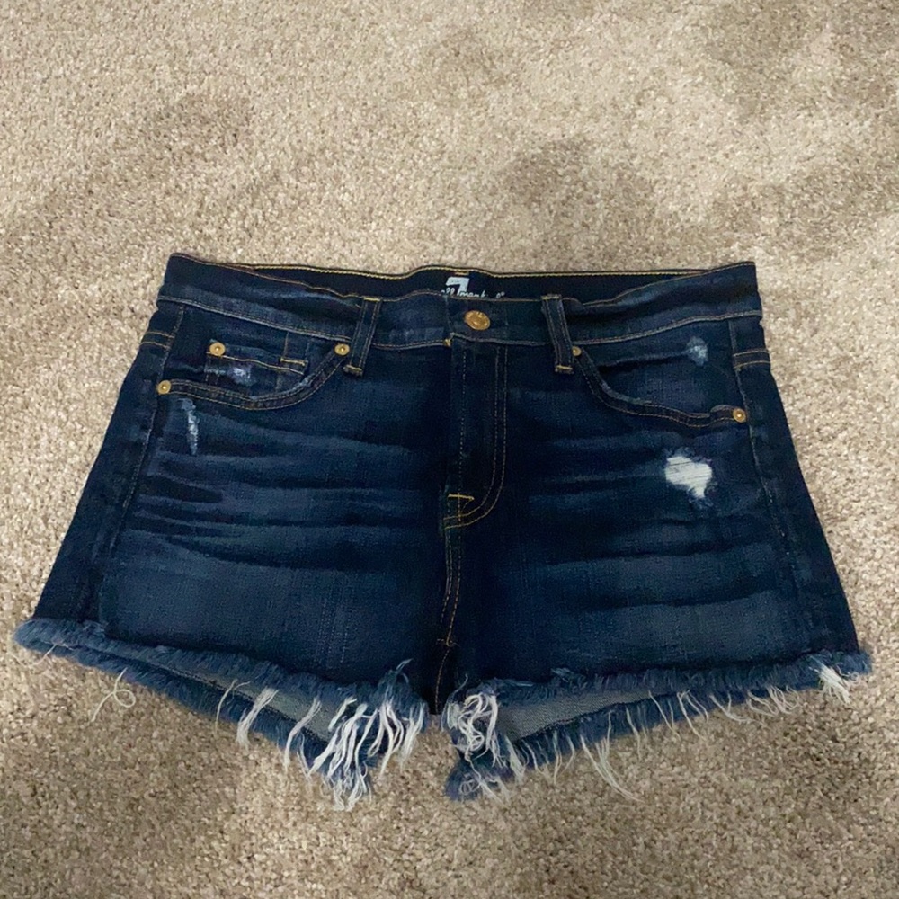 7 For All Mankind Cut Off Shorts - Size 26 - NWOT